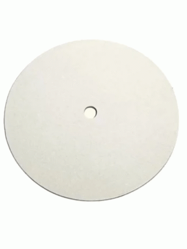 Tacna tanka bela 14cm sa rupom